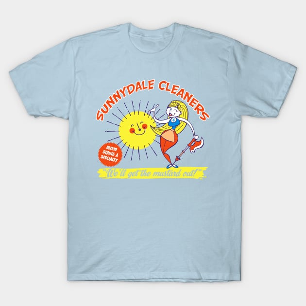 Sunnydale Cleaners T-Shirt by tomkurzanski